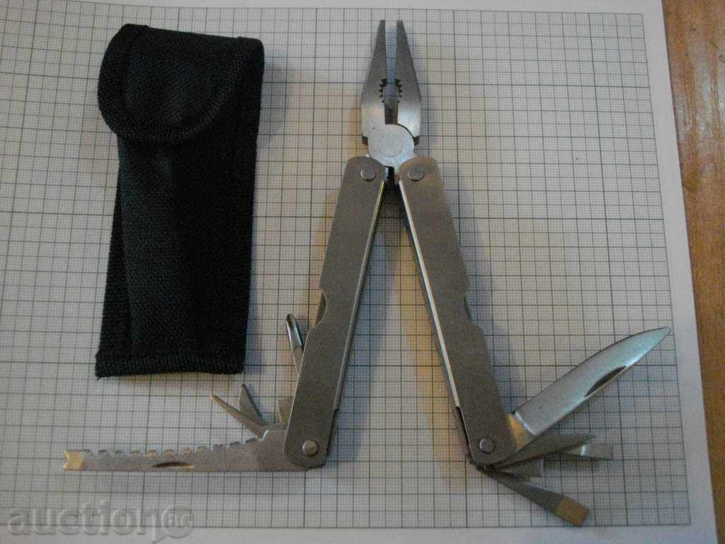 Pliers '' UNITEC '' multifunctional folding with case with price 15.00 BGN | € 7.67 Pliers '' UNITEC '' multifunctional folding with case with price 15.00 BGN | € 7.67