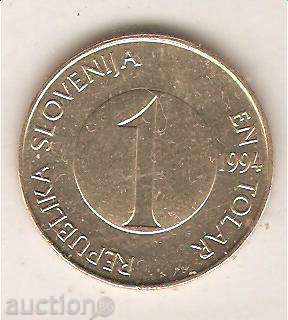 +Словения  1  толар  1994 г.