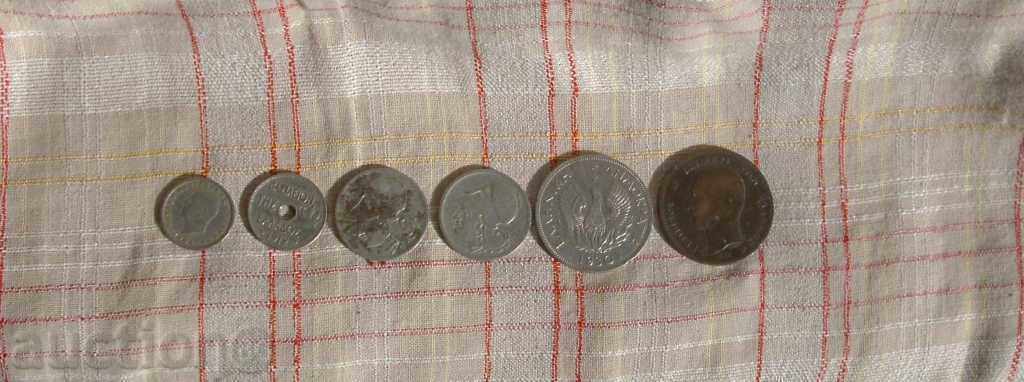 Lot of old Greek coins