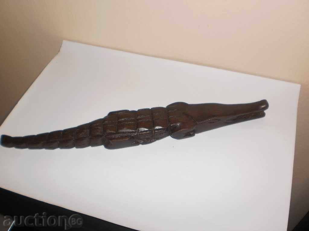 Крокодил-фигура от абанос с цена 48.00 лв. | € 24.54 Крокодил-фигура от абанос с цена 48.00 лв. | € 24.54