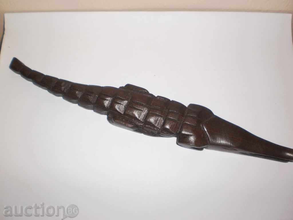 Доставка на Крокодил-фигура от абанос Доставка на Крокодил-фигура от абанос