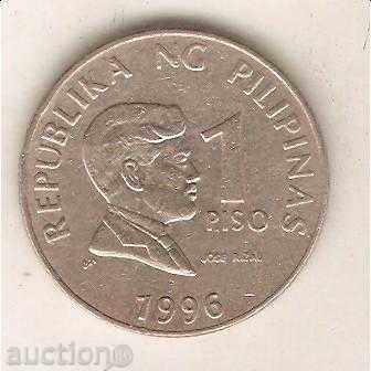 + Philippines 1 Peso 1996