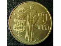 20 центими 1974, Монако