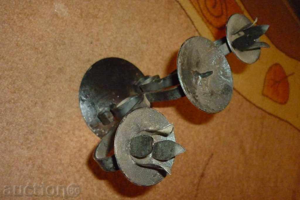 sfeșnic socialist din fier forjat - 7