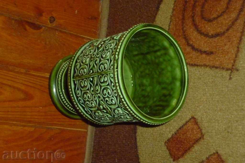 Antique majolica, fine porcelain, exquisite vase - 5 Antique majolica, fine porcelain, exquisite vase - 5