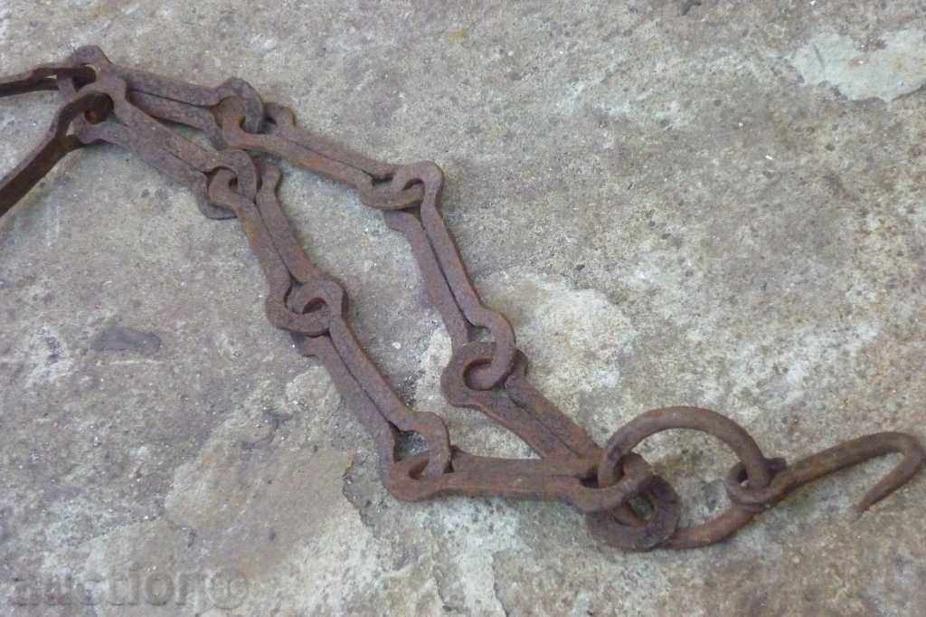 Antique ξέσπασμα αλυσίδα χέρι-πλαστά - 7