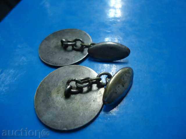 Silver antique cufflinks - 5