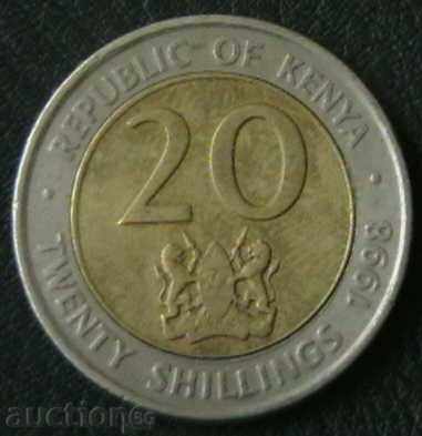 20 Shilling 1998, Kenya