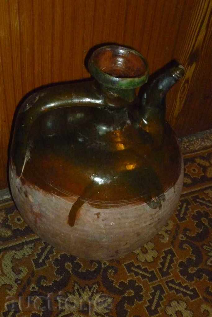 Ancient ceramics, vinegar, pitcher, jar with price 87.00 BGN | € 44.48 Ancient ceramics, vinegar, pitcher, jar with price 87.00 BGN | € 44.48