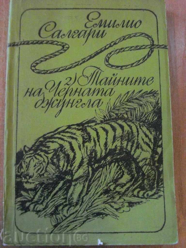 'Secretele junglei negru - E. Salgari' carte „- 262 p.