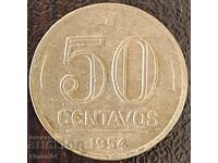50 tsentavo 1954 Brazilia