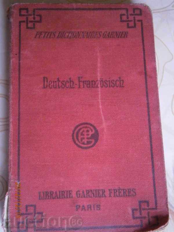 Γερμανικά-Γαλλικά λεξικό - 1926 - 328 ΣΕΛΙΔΕΣ