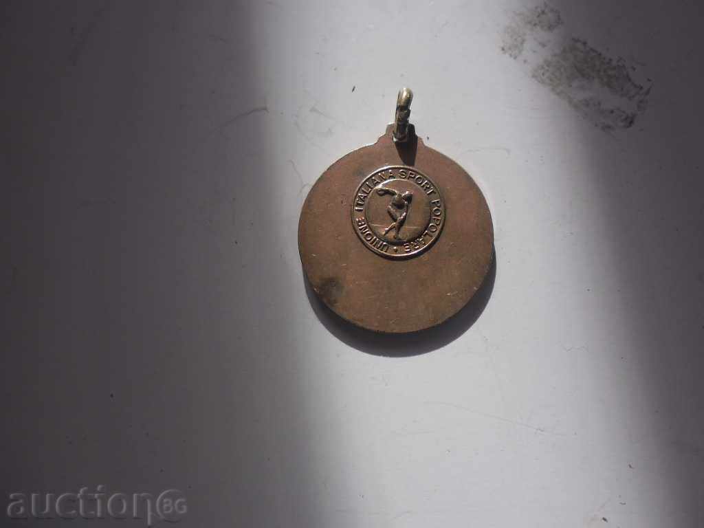 SPORTS MEDAL - ITALY with price 5.00 BGN | € 2.56 SPORTS MEDAL - ITALY with price 5.00 BGN | € 2.56