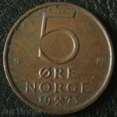 5 öre 1973, η Νορβηγία