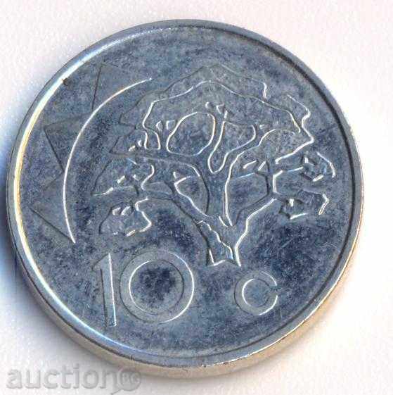 Намибия 10 цента 1993 година