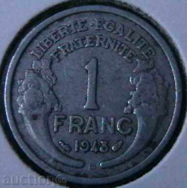 1 франк 1948 В, Франция