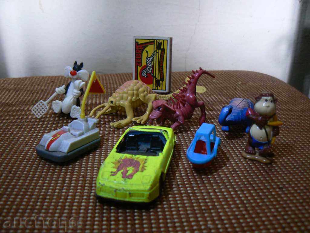 Lot toys №4 - 8 pieces with price 3.00 BGN | € 1.53 Lot toys №4 - 8 pieces with price 3.00 BGN | € 1.53