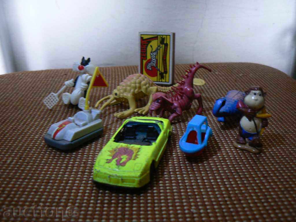 Auction Lot toys №4 - 8 pieces Auction Lot toys №4 - 8 pieces