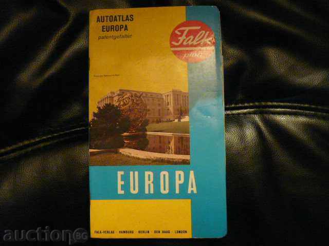 Road Atlas Europe and Capitals