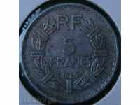 5 φράγκα το 1949, η Γαλλία