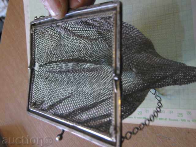 Λυγαριά ασημένια τσάντα / 925 π.Χ. / -. 165 γραμμάρια. - 5 Λυγαριά ασημένια τσάντα / 925 π.Χ. / -. 165 γραμμάρια. - 5