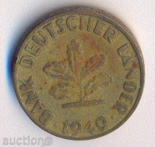 FRG 10 PF 1949D with price 1.90 BGN | € 0.97 FRG 10 PF 1949D with price 1.90 BGN | € 0.97