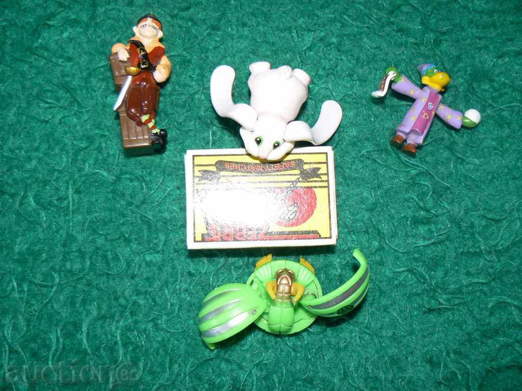 Лот играчки №5 - 4 броя с цена 2.00 лв. | € 1.02 Лот играчки №5 - 4 броя с цена 2.00 лв. | € 1.02