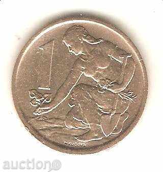 + Czechoslovakia 1 krona 1976