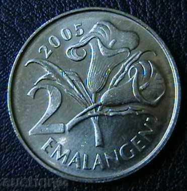 2 Emalangeni 2003, Swaziland with price € 3.49 | 6.83 BGN