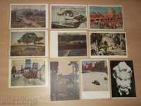 № 125 Lot Cards 10 Art Issue - Reproductions .....