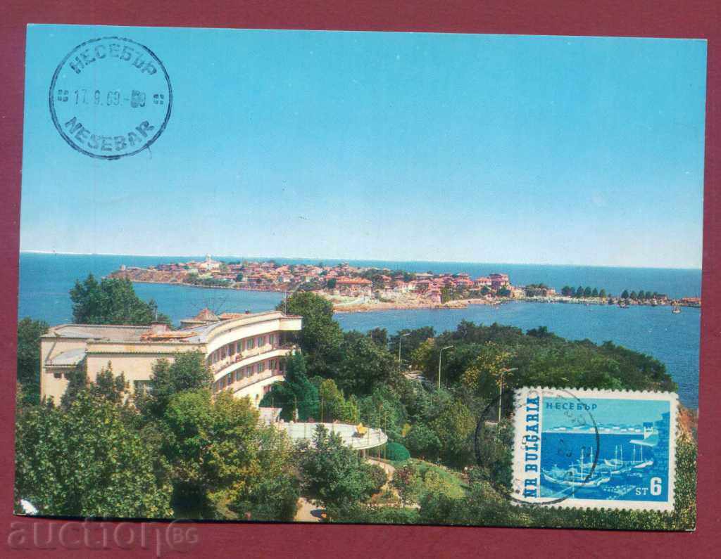 Η μέγιστη κάρτα - Nessebar - Μπουργκάς COUNTY / 120 358