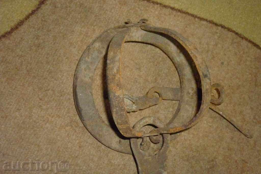Delivery of An antique hand forged trap Delivery of An antique hand forged trap