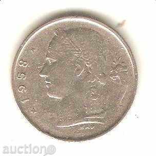 + Belgium 1 franc 1958 French legend with price 0.70 BGN | € 0.36 + Belgium 1 franc 1958 French legend with price 0.70 BGN | € 0.36