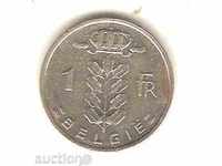 + Βέλγιο 1 Franc 1980 η ολλανδική θρύλος