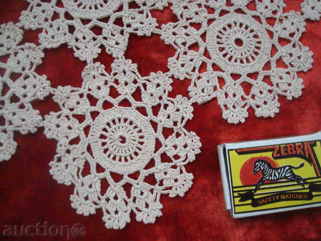 Tishleifer, Cover, rhombus, 1 hook, manual, size 45x72 cm. with price 14.95 BGN | € 7.64 Tishleifer, Cover, rhombus, 1 hook, manual, size 45x72 cm. with price 14.95 BGN | € 7.64