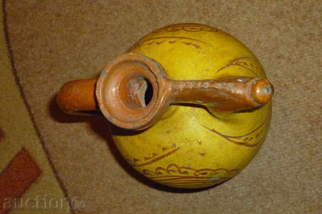 Ancient Bulgarian crown, vinegar, pitcher, ceramics - 5 Ancient Bulgarian crown, vinegar, pitcher, ceramics - 5