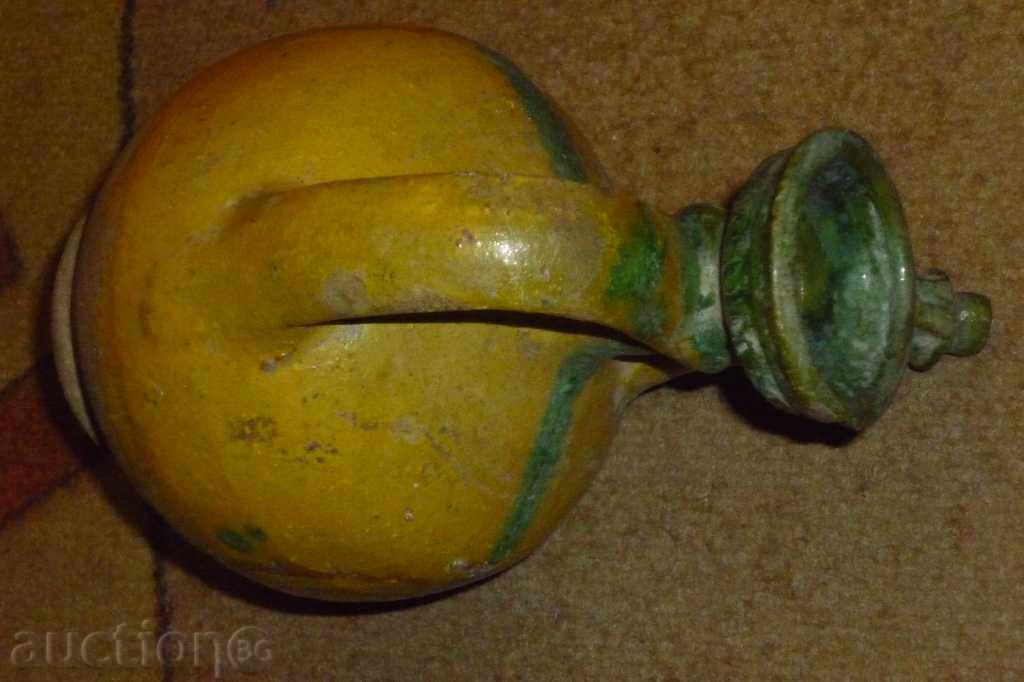 Ancient Bulgarian crown, vinegar, pitcher, ceramics 2 - 5