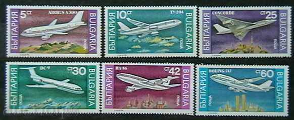 1990  Реактивни пътнически самолети.