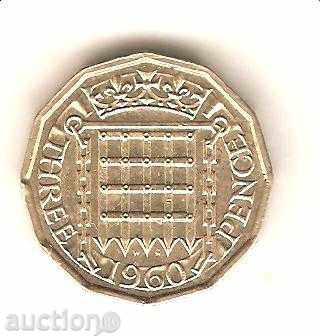 + Great Britain 3 pence 1960