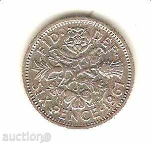 + Britain 6 pence 1961