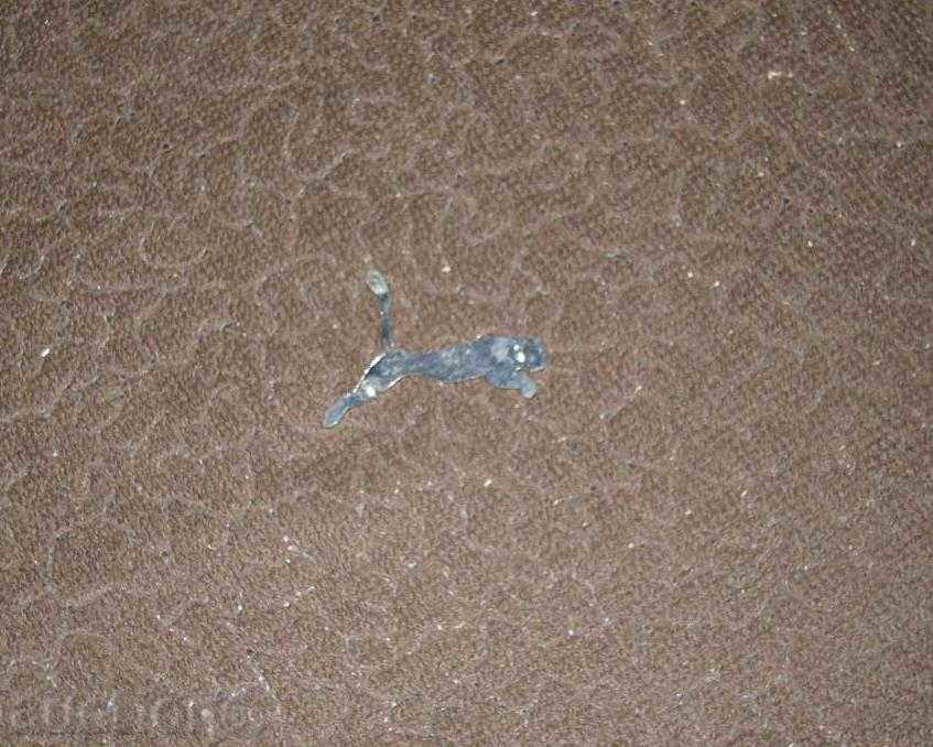 Sign - metallic emblem of the sporting brand "Puma". with price 3.00 BGN | € 1.53