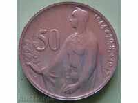 CZECHOSLOVAKIA 50 coroane 1947.