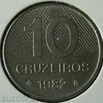 10 крузейро 1982, Бразилия