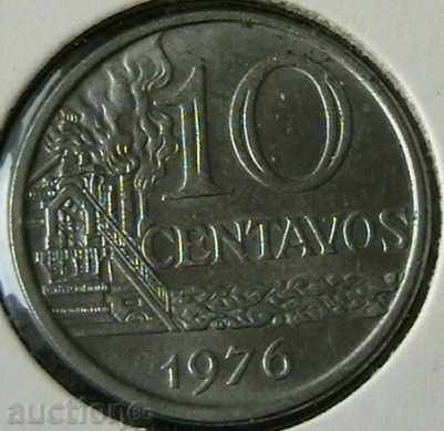 10 tsentavo 1976, Βραζιλία 10 tsentavo 1976, Βραζιλία