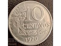10 центаво 1970, Бразилия