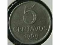 5 tsentavo 1969, Βραζιλία