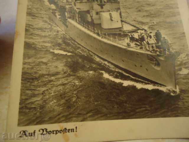 Delivery of German Ship 3 Reich - Postcard Germany Delivery of German Ship 3 Reich - Postcard Germany