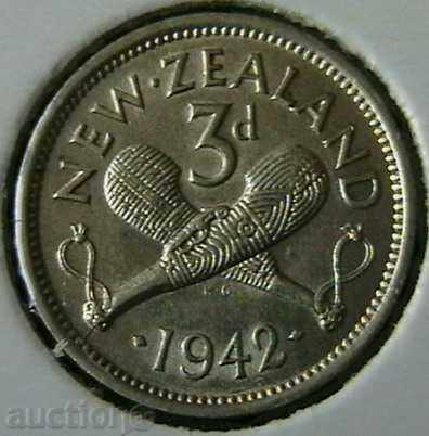3 пенса 1942, Нова Зеландия