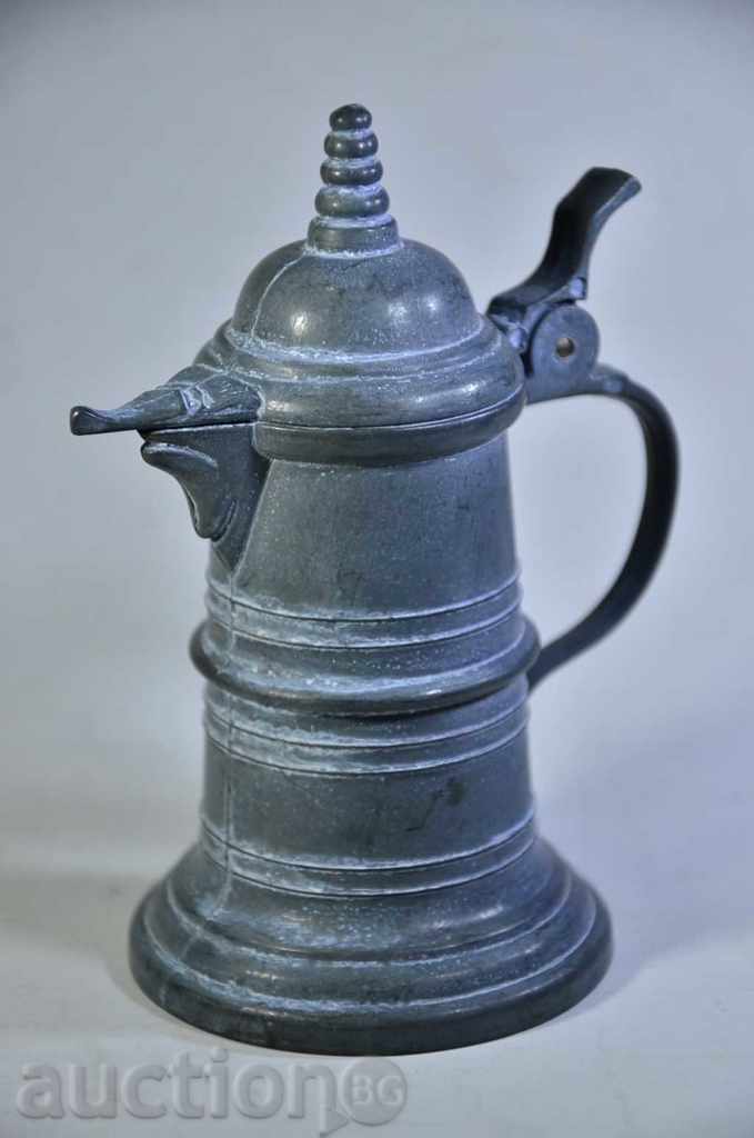 Δημοπρασία Διακοσμητικά κανάτα του ψευδαργύρου