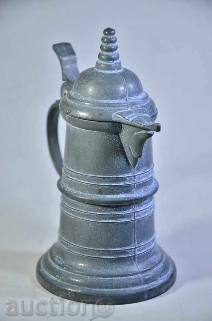 Παράδοση Διακοσμητικά κανάτα του ψευδαργύρου